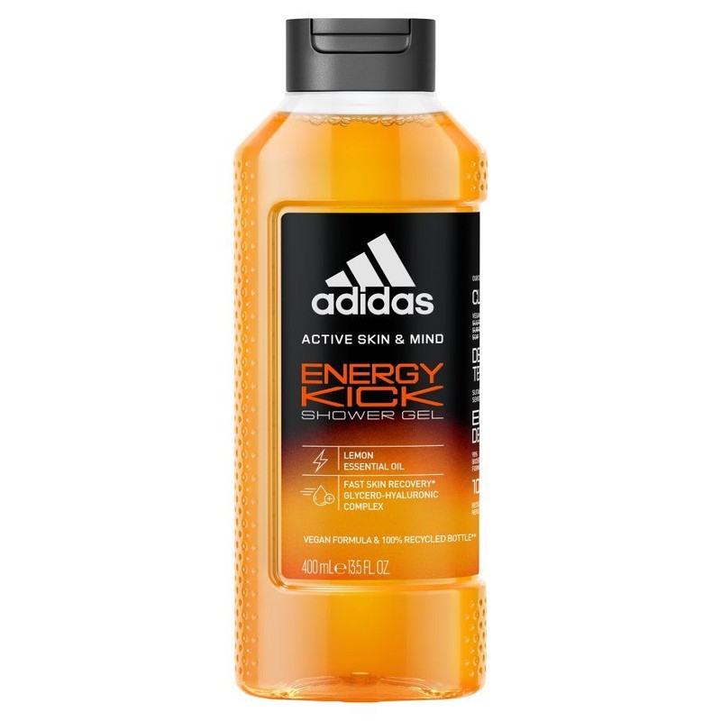 Żel pod prysznic Energy Kick  Adidas 400 ml