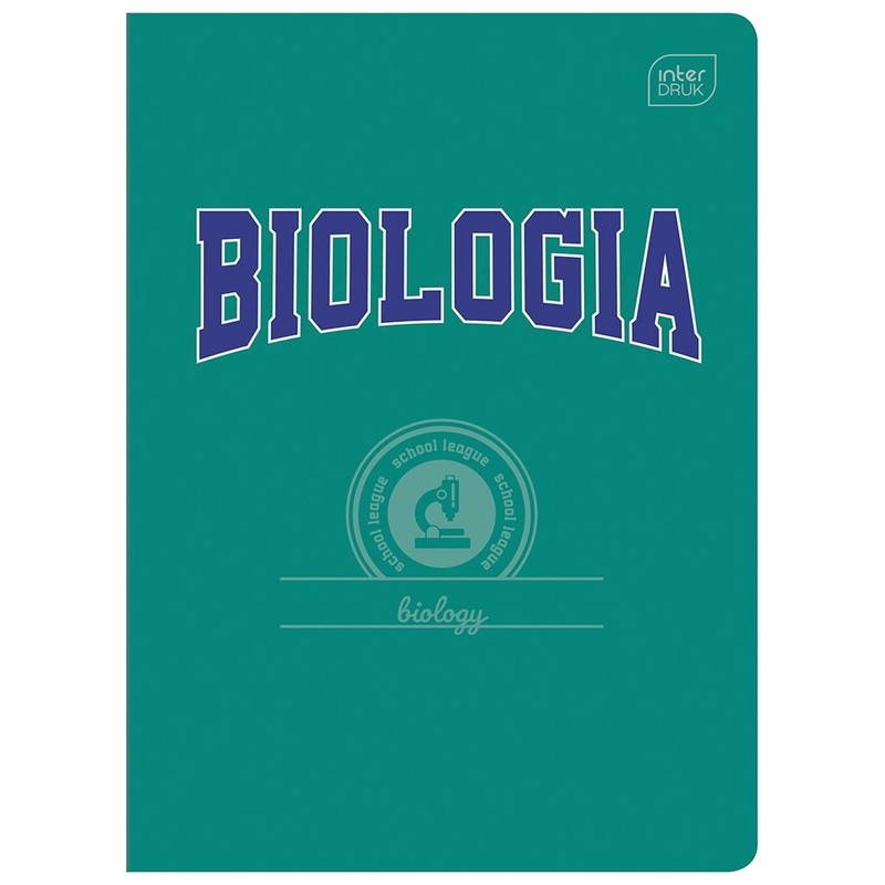 Zeszyt A5 60 kartek Biologia Interdruk 1 sztuka
