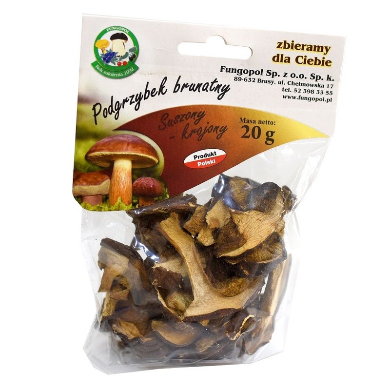 Podgrzybek brunatny suszony krojony Fungopol 20 g