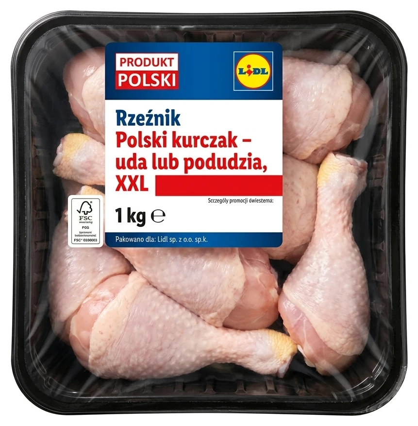 RZEŹNIK Polski kurczak – uda lub podudzia, XXL