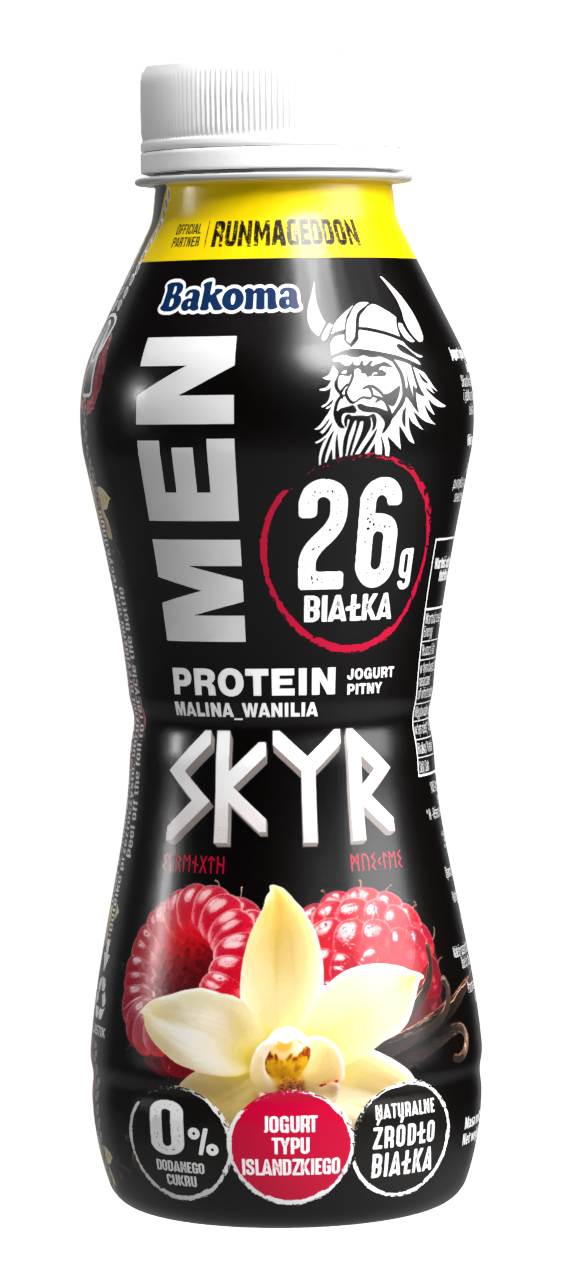 Men Skyr Pitny Malina-Wanilia 300 G
