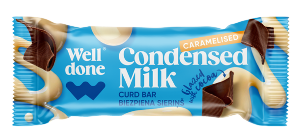 Well Done Baton mleko skoncensowane 45 g