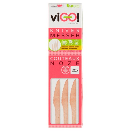 Quickpack viGO! Bio Noże 20 sztuk