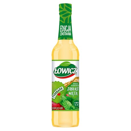 Łowicz Syrop jabłko mięta 400 ml