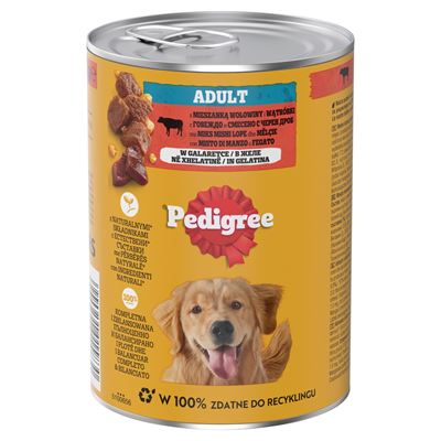 Pedigree z wołowiną w galaretce 400g