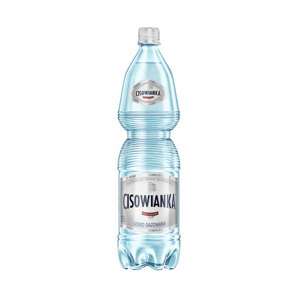 Woda mineralna lekko gazowana