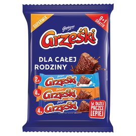 Grześki Wafel przekładany kremem supermix (10 x 36 g) 360 g