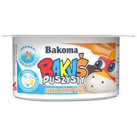 Bakuś Serek biszkoptowy z dodatkiem wapnia, witamin: D, B6 i B12 90 g
