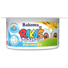 Bakuś Serek waniliowy z dodatkiem wapnia, witamin D, B6 i B12 90 g