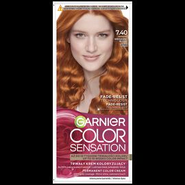 Garnier Color Sensation, Krem koloryzujący 7.40, Miedziany Blond
