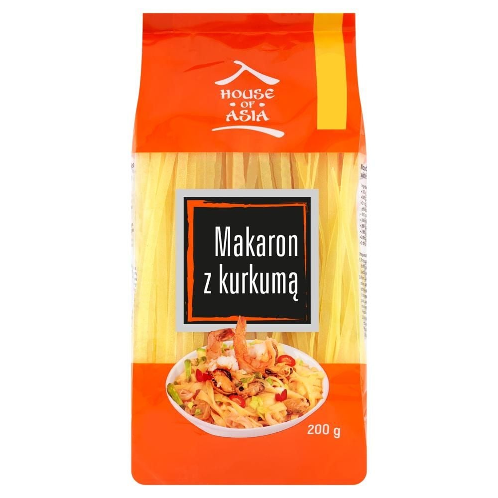 House of Asia Makaron z kurkumą ryżowy 200 g