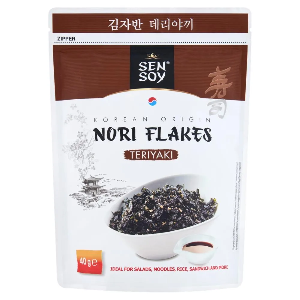 Sen Soy Płatki z alg morskich teriyaki 40 g