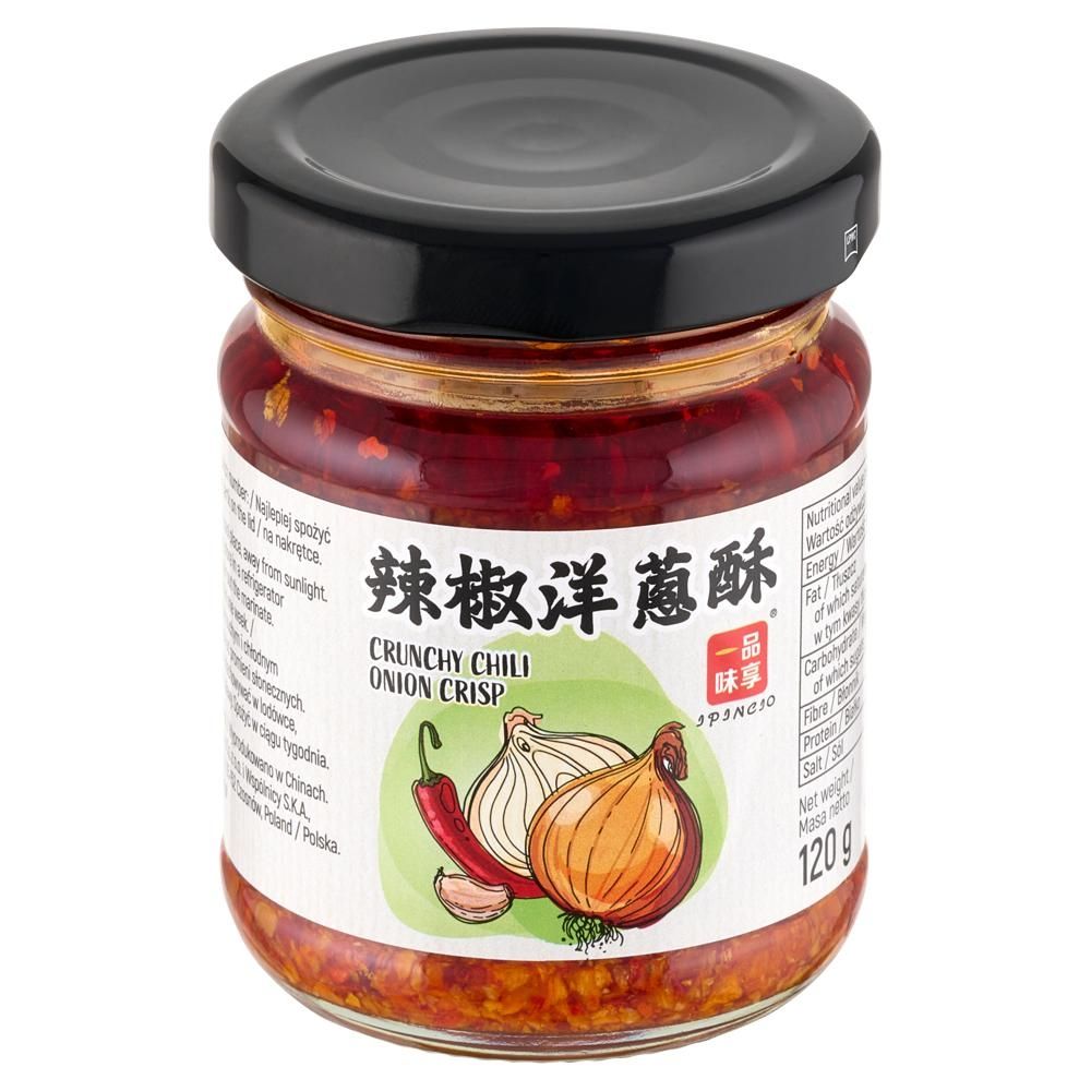 Smażona cebula i chili w oleju 120 g