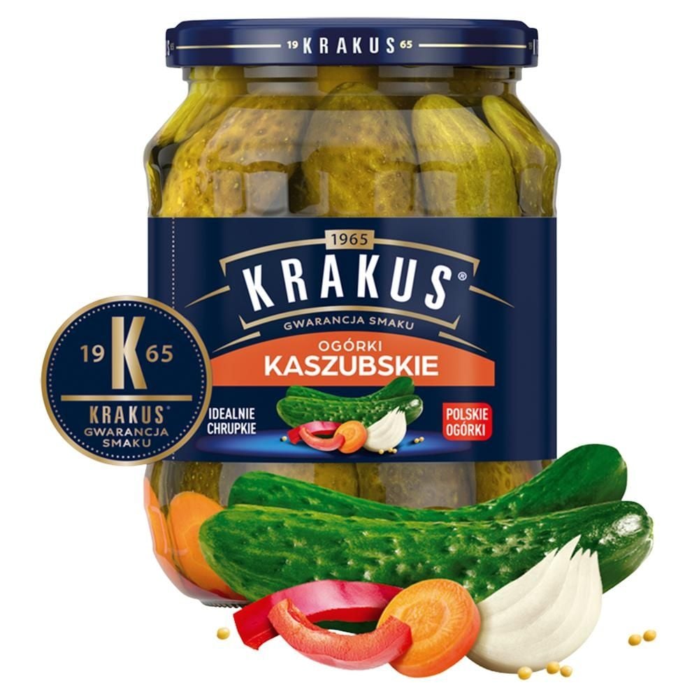 Krakus Ogórki kaszubskie 670 g