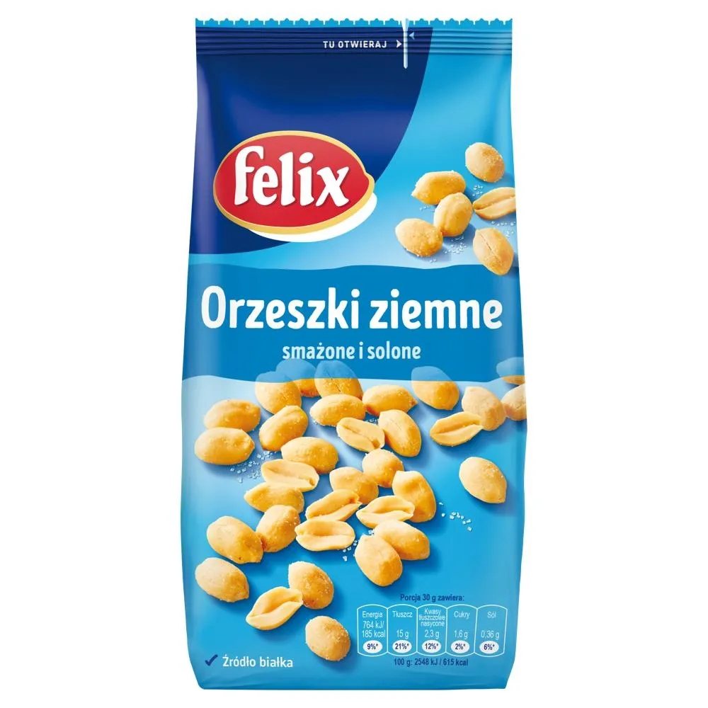 Felix Orzeszki ziemne smażone i solone 380 g