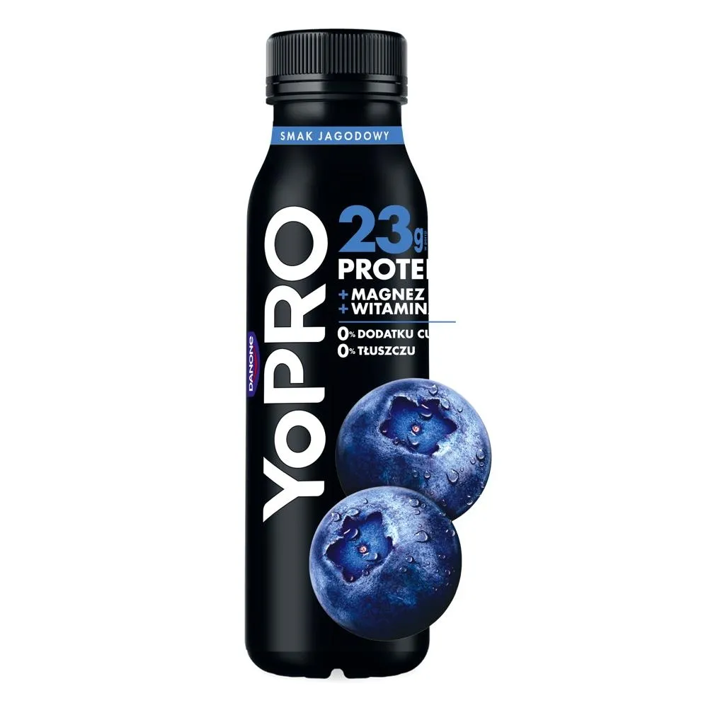Danone YoPro Jogurt pitny smak jagodowy 270 g