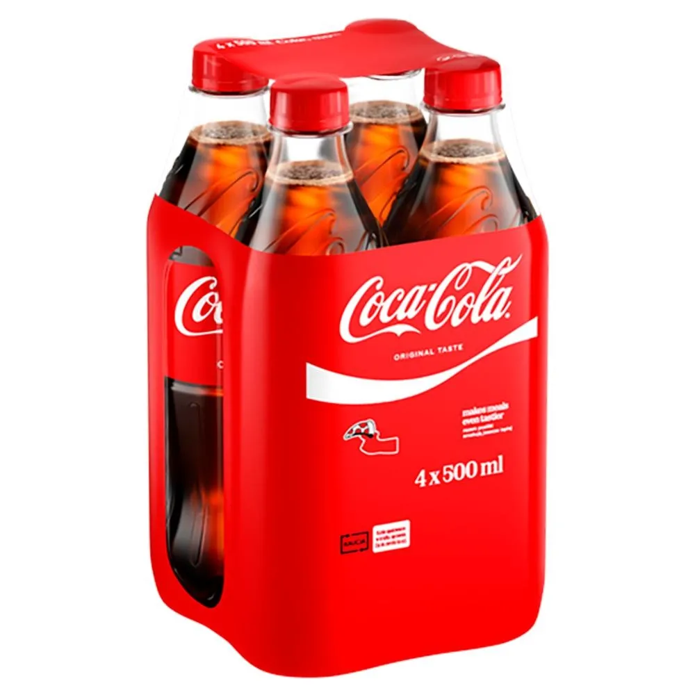 Coca-Cola Napój gazowany 4 x 500 ml