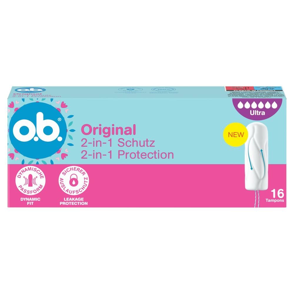 O.B. Original Ultra Tampony 16 sztuk