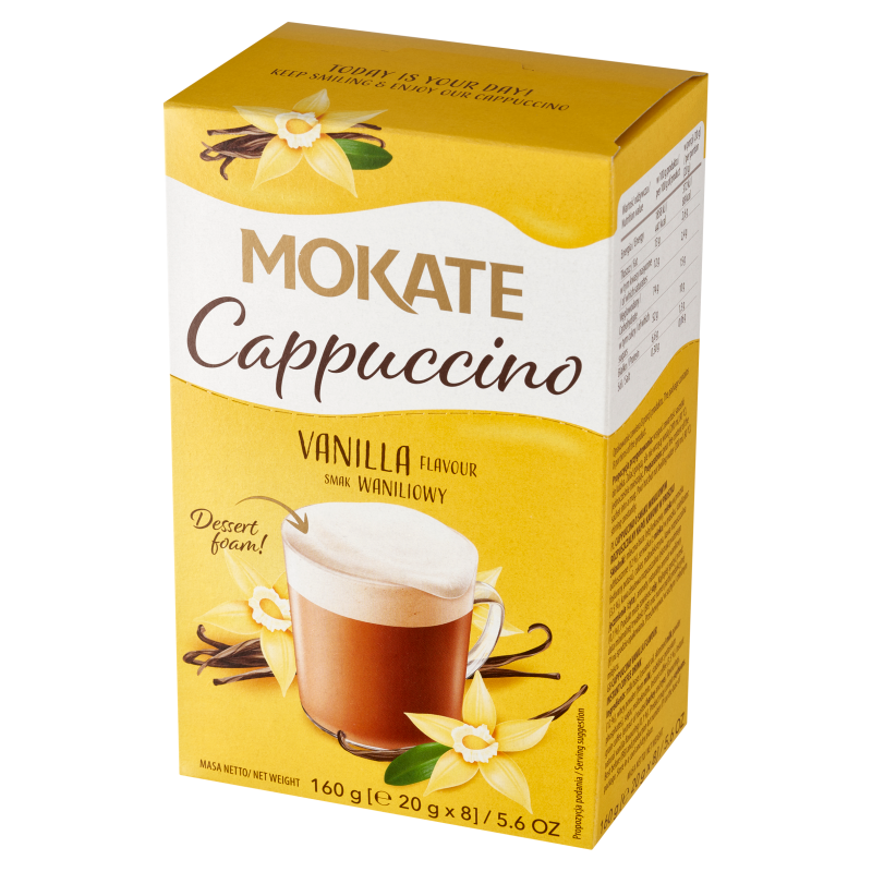 Cappuccino o sm. waniliowym (8 sasz.)