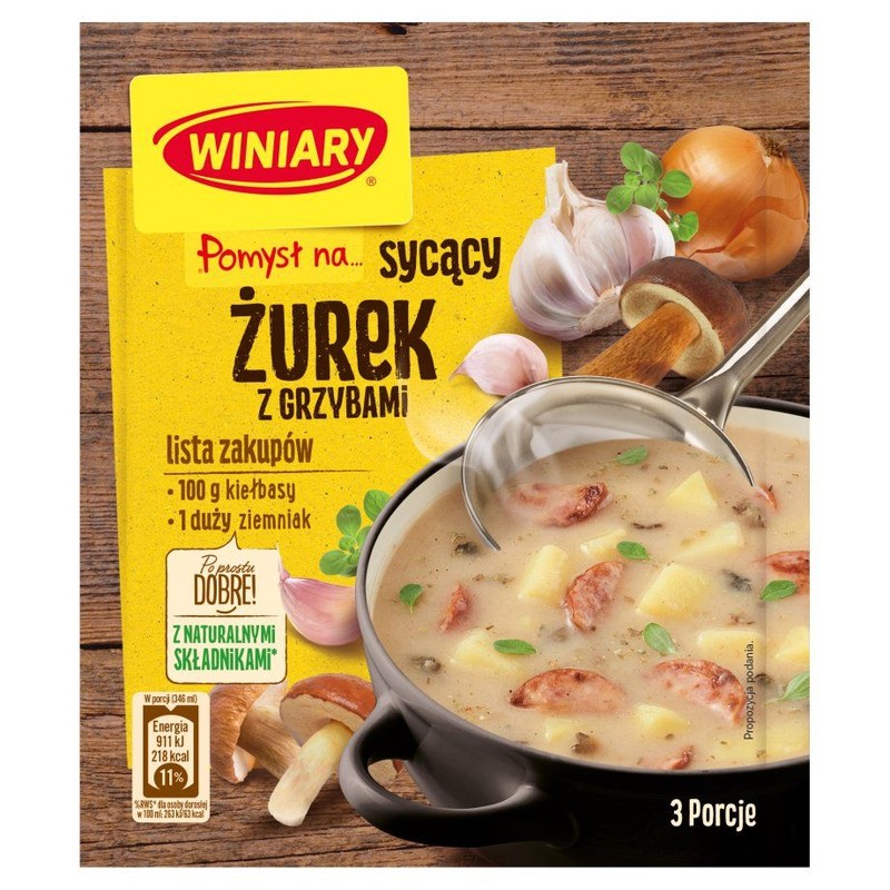 Żurek z grzybami Winiary 49 g