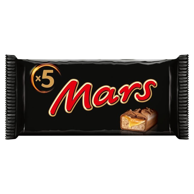 Baton z nadzieniem nugatowo karmelowym Mars 5 x 45 g