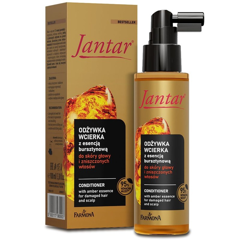 Odżywka wcierka z esencją bursztynową Jantar 100 ml