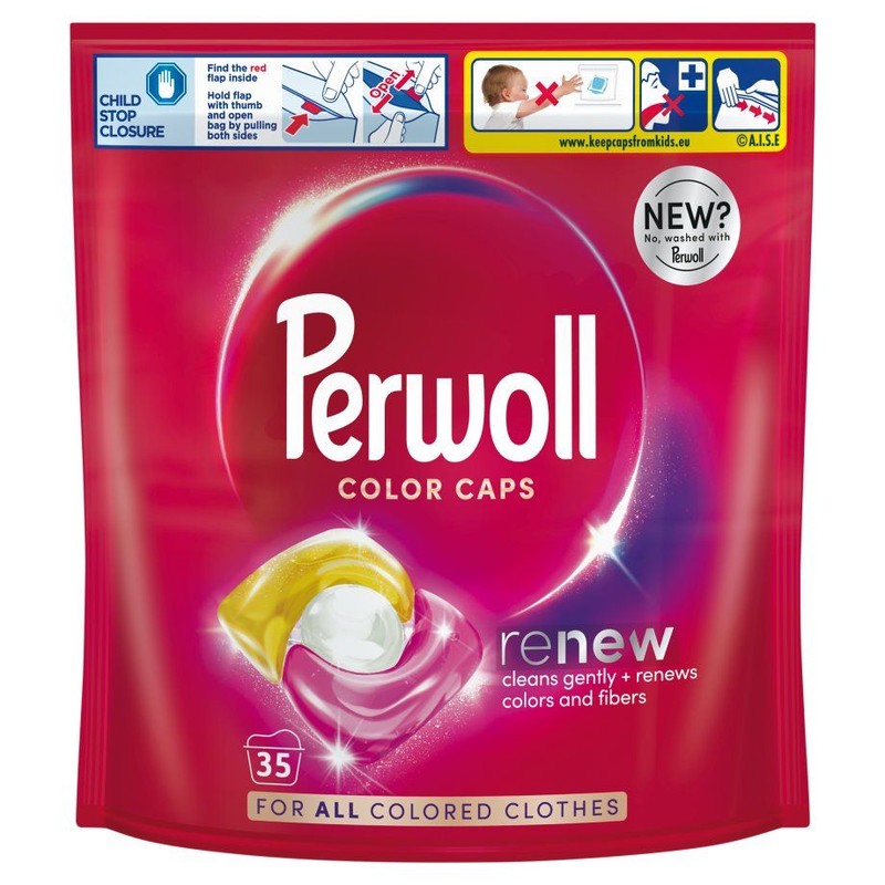 Kapsułki do prania kolorowego  Perwoll 35 kapsułek