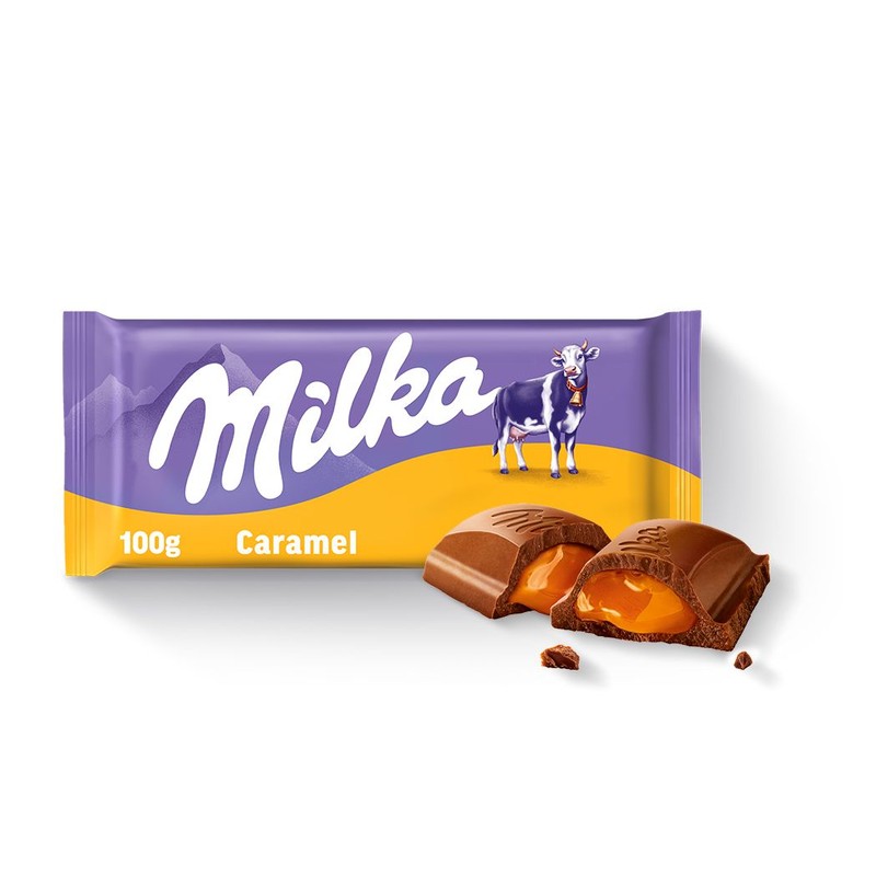 Czekolada mleczna Caramel Milka 100 g