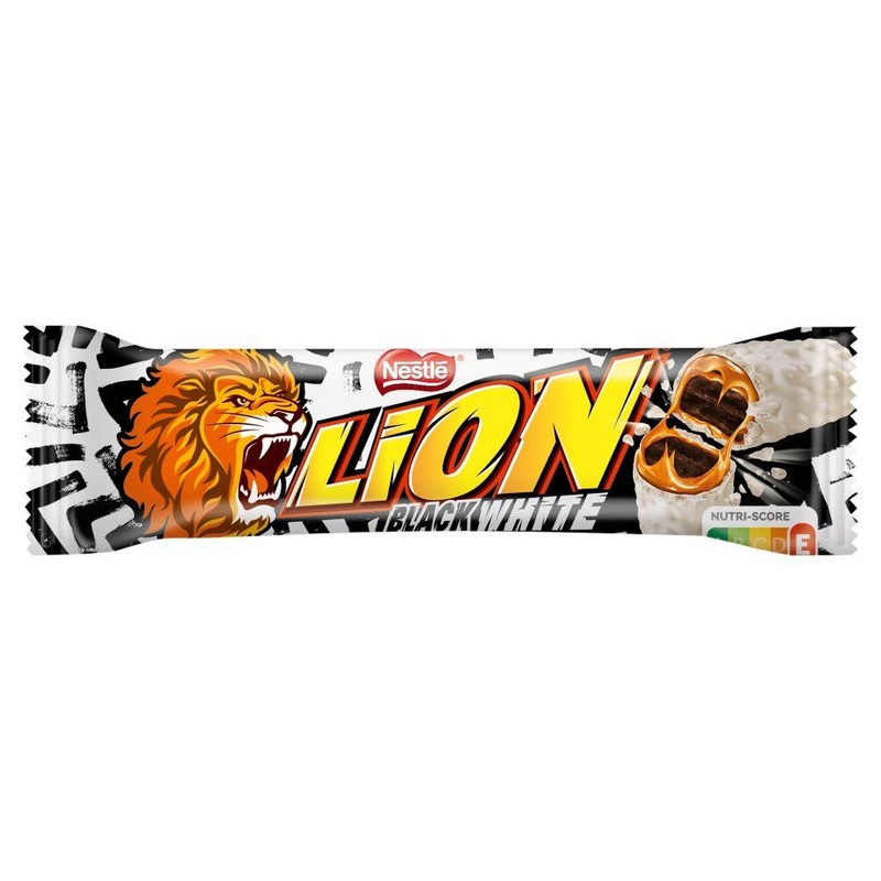 Baton czekoladowy BlackWhite Lion 42 g
