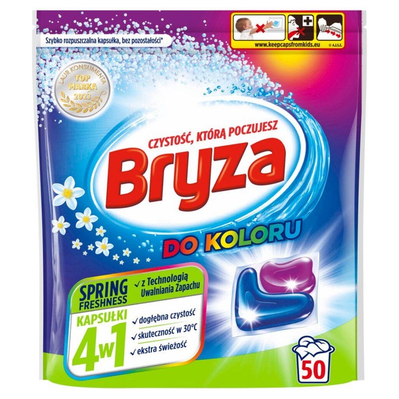 Kapsułki do koloru Spring Freshness Bryza 50 kapsułek