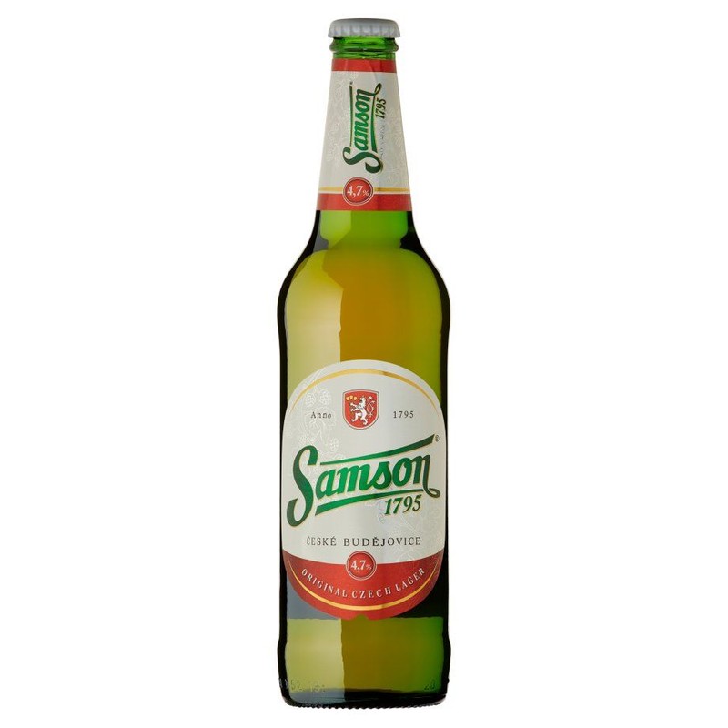 Piwo jasne pełne Svetly Lezak alk. 4,7% obj. Samson 1795 500 ml