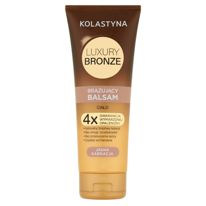 Luxury Bronze Balsam brązujący do ciała jasna karnacja Kolastyna 200 ml