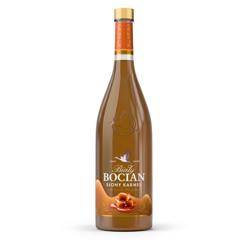Likier Słony Karmel alk. 16,0% obj. Bialy Bocian 500 ml