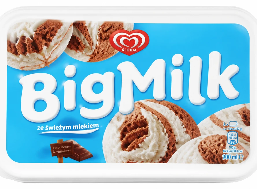 ALGIDA Lody Big Milk