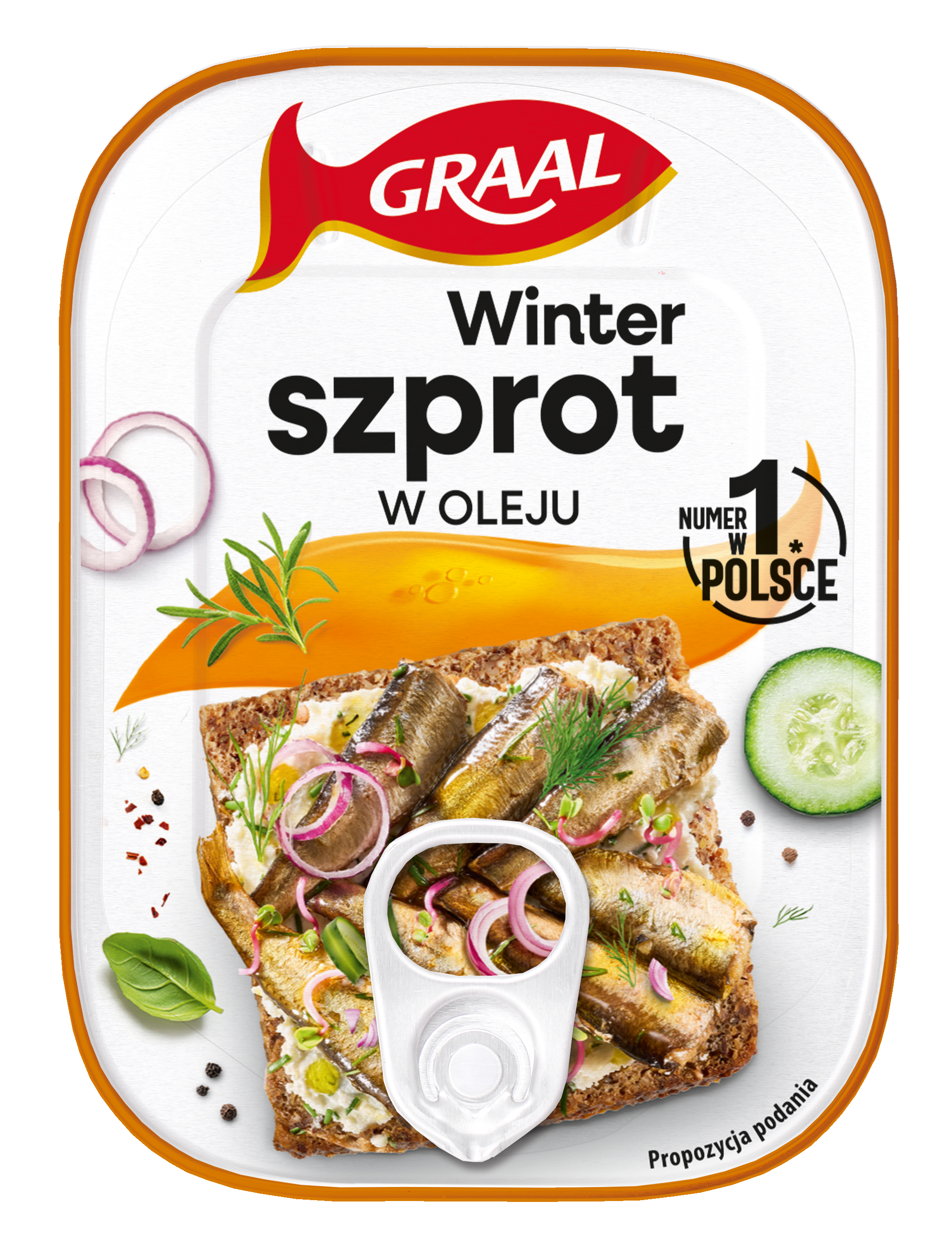 Graal Szprot Podwędzany W Oleju Winter 110 G