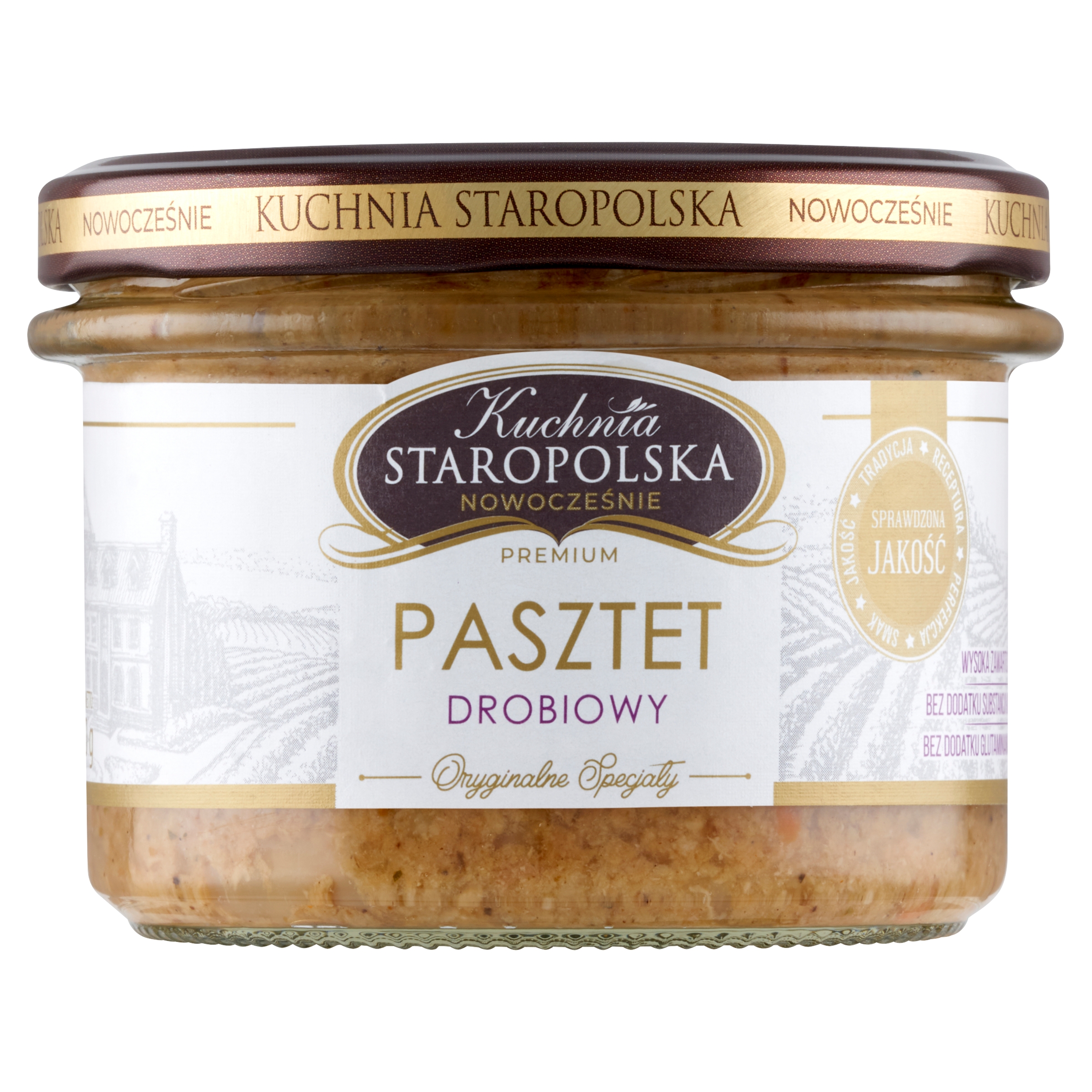 Kuchnia Staropolska Pasztet Drobiowy 160 G
