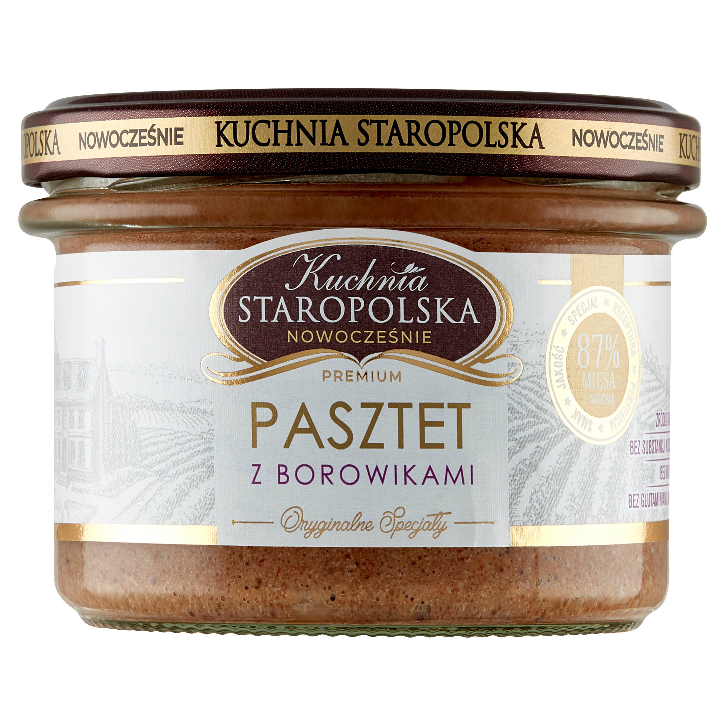 Kuchnia Staropolska Pasztet Z Borowikami 160 G