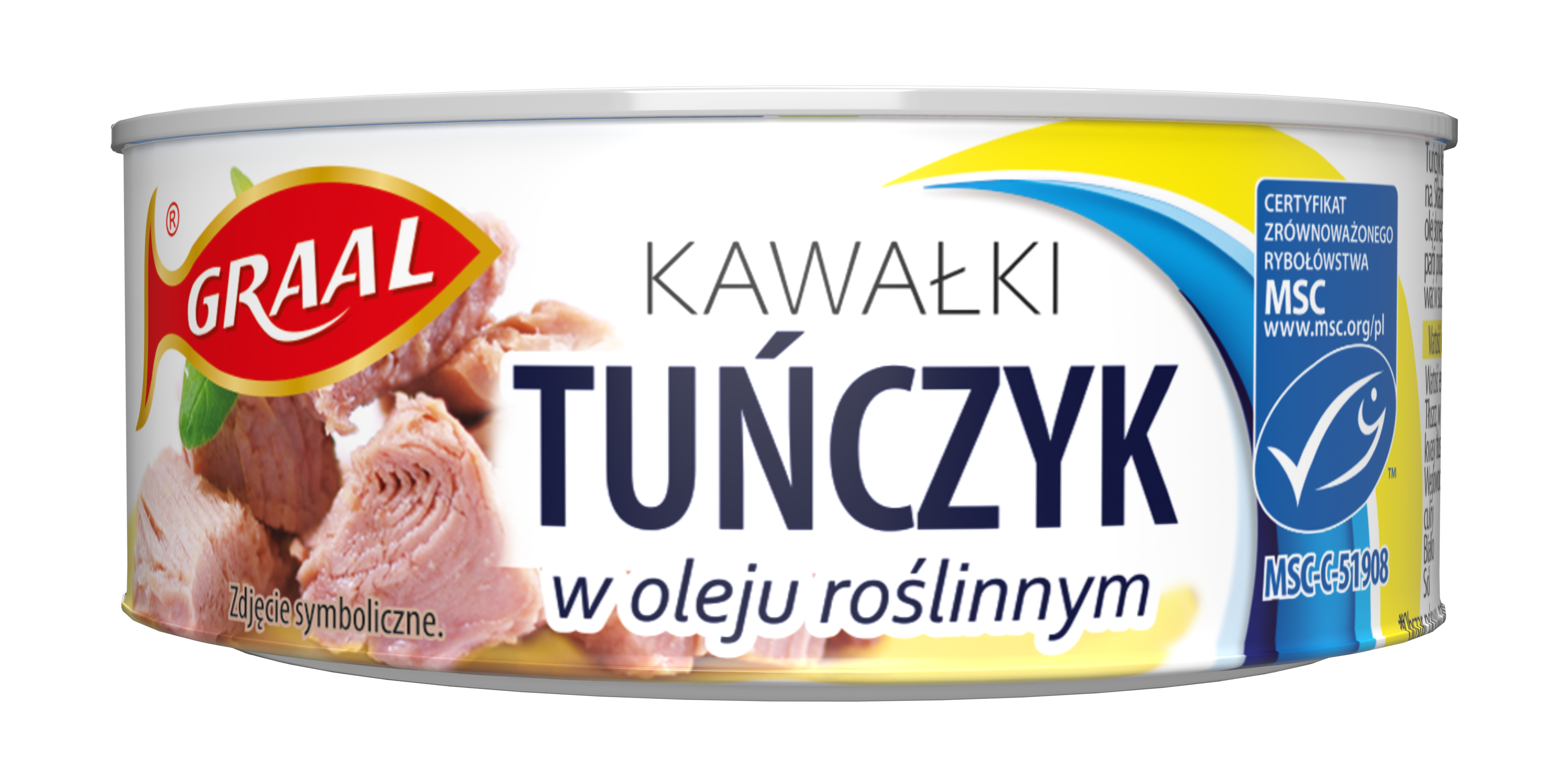Graal Tuńczyk Kawałki W Oleju Roślinnym 170 G