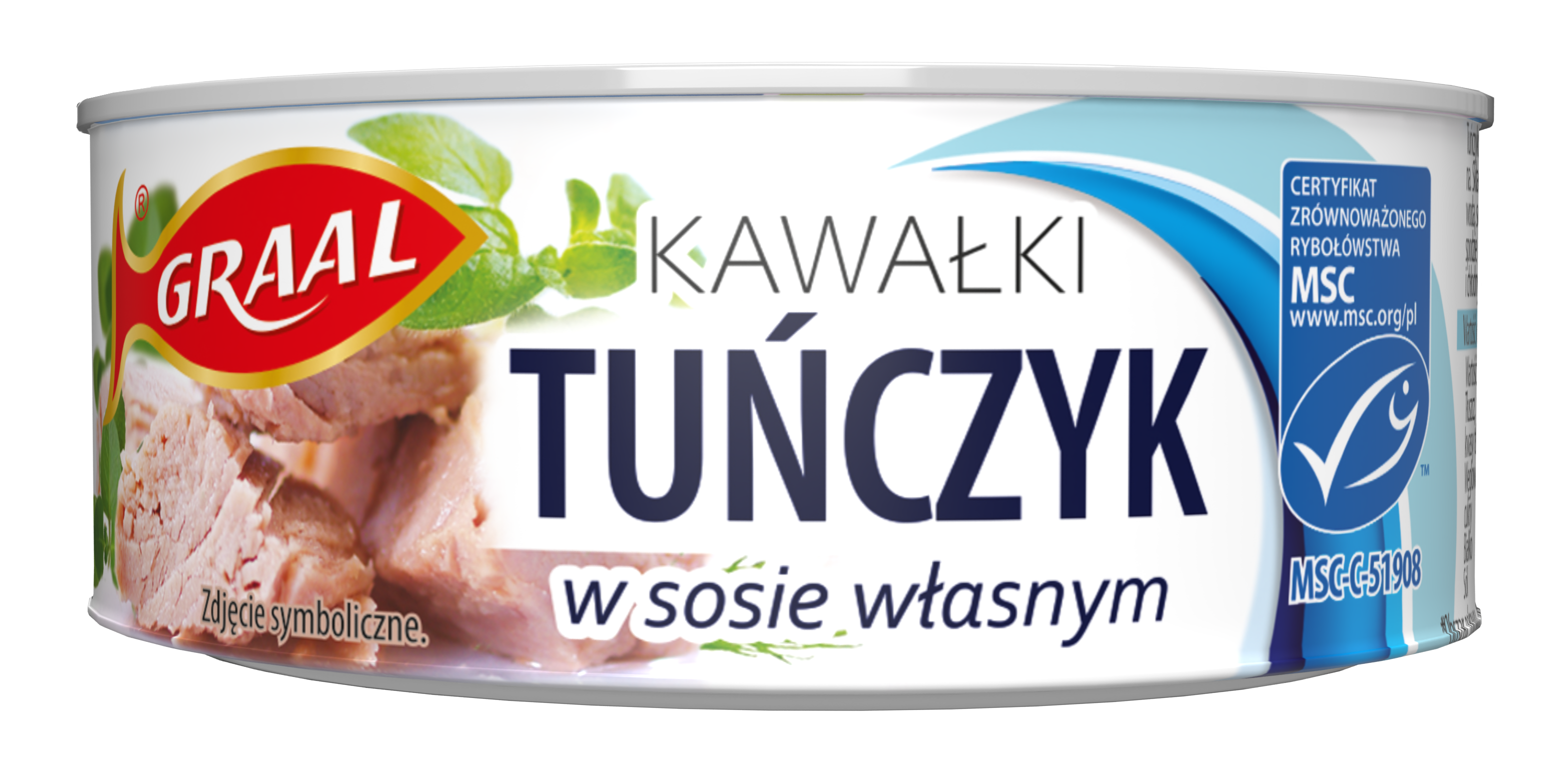 Graal Tuńczyk Kawałki W Sosie Własnym 170 G