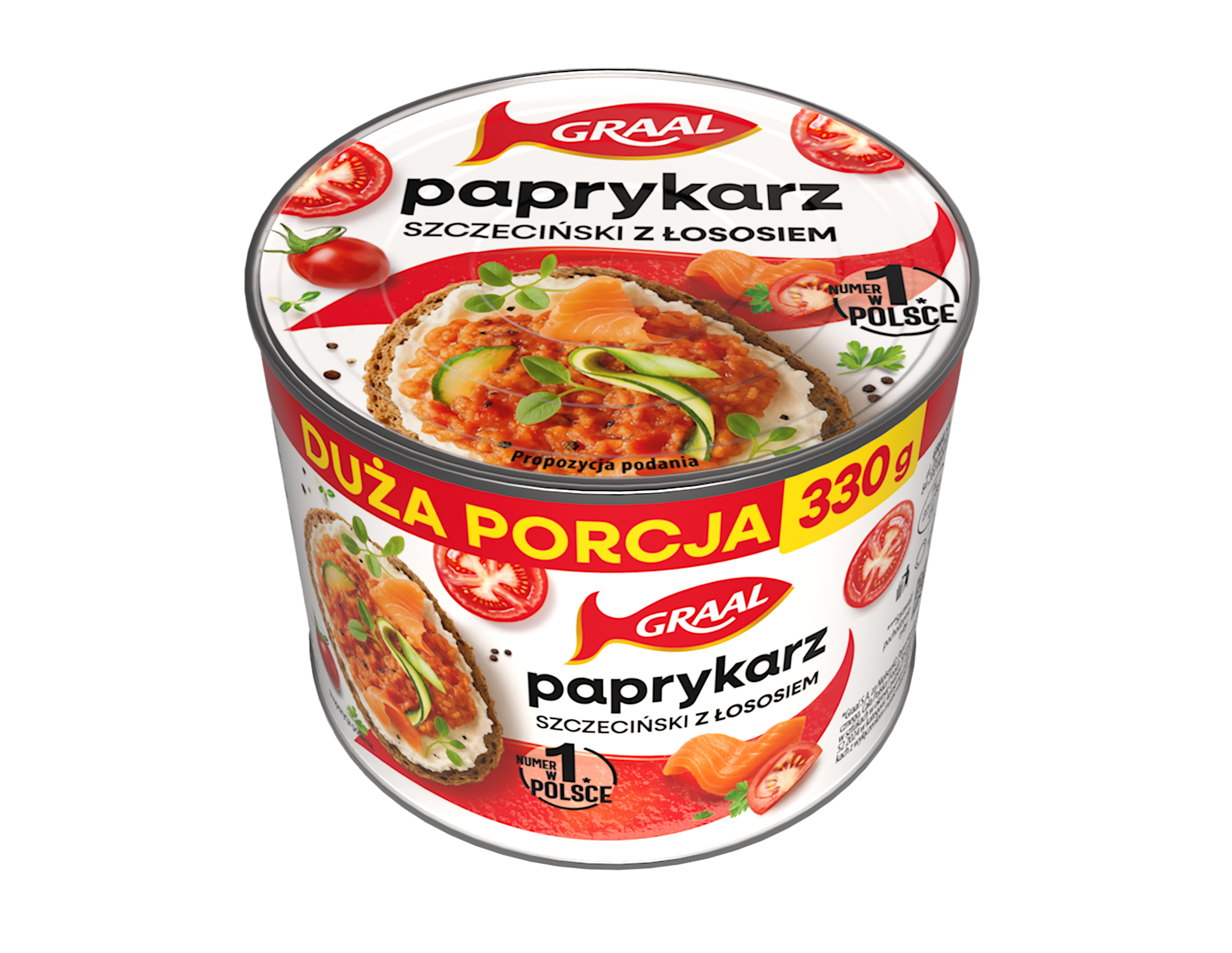 Graal Paprykarz Szczeciński Z Łososiem 330G