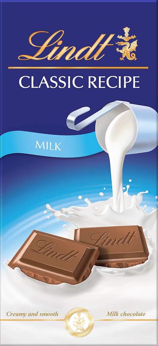 Lindt Classic Recipe Milk 100 G