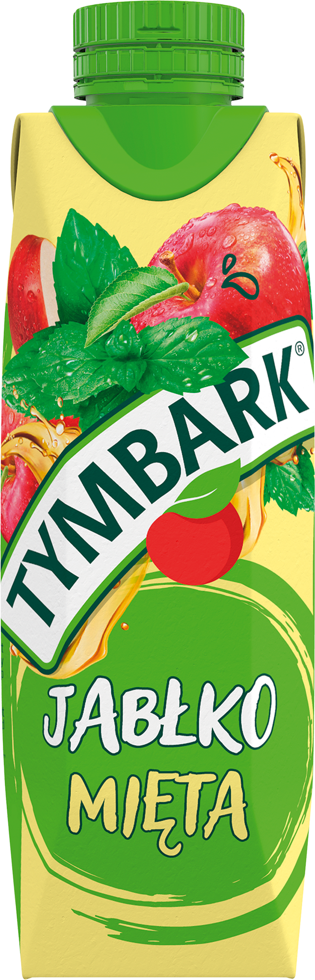 Tymbark Napój Jabłko-Mięta 0,3L Karton