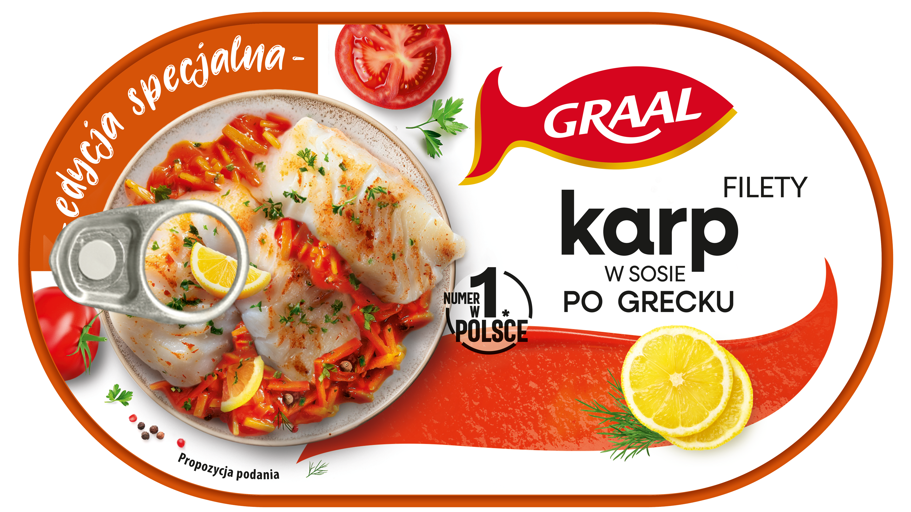 Graal Karp W Sosie Po Grecku 170 G