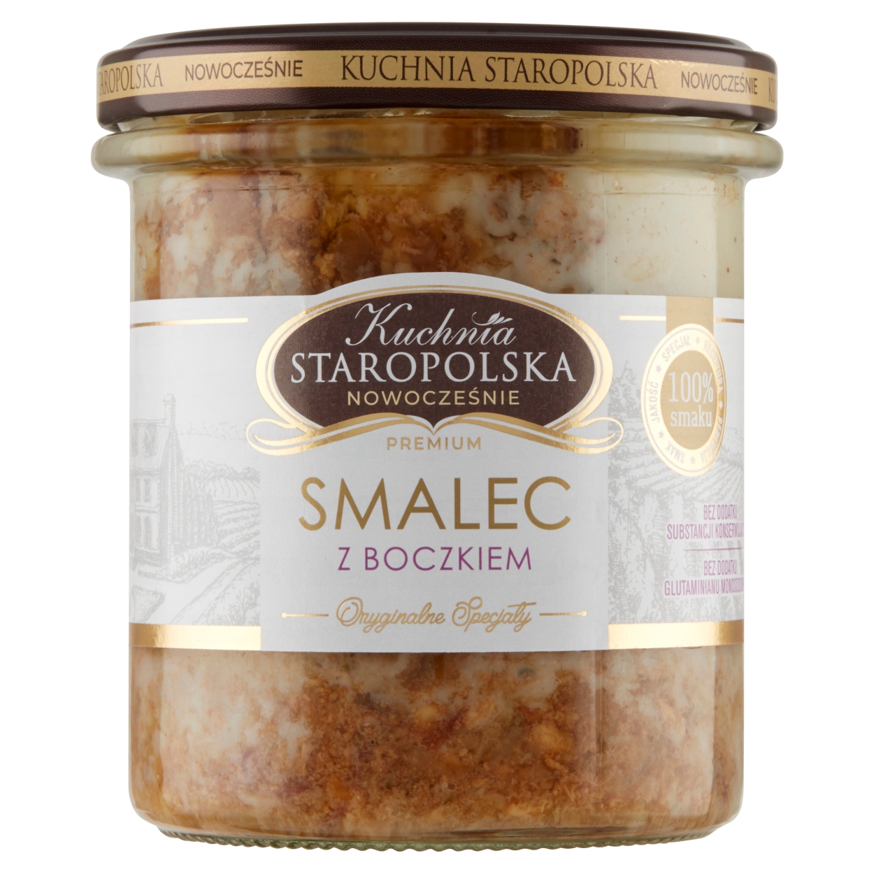 Kuchnia Staropolska Smalec Z Boczkiem 260 G