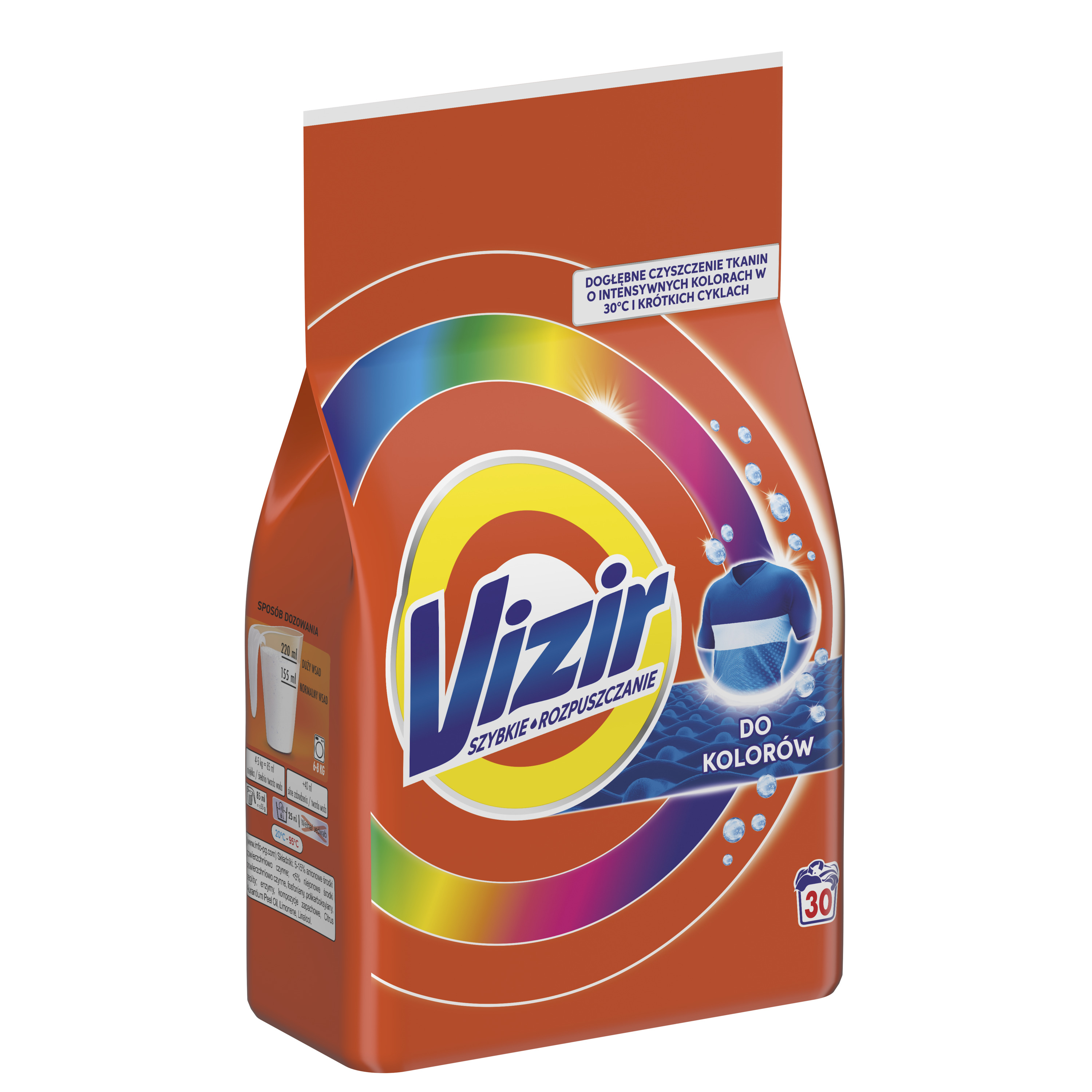 Vizir Proszek Do Prania, Color, 1.65 Kg, 30 Prań