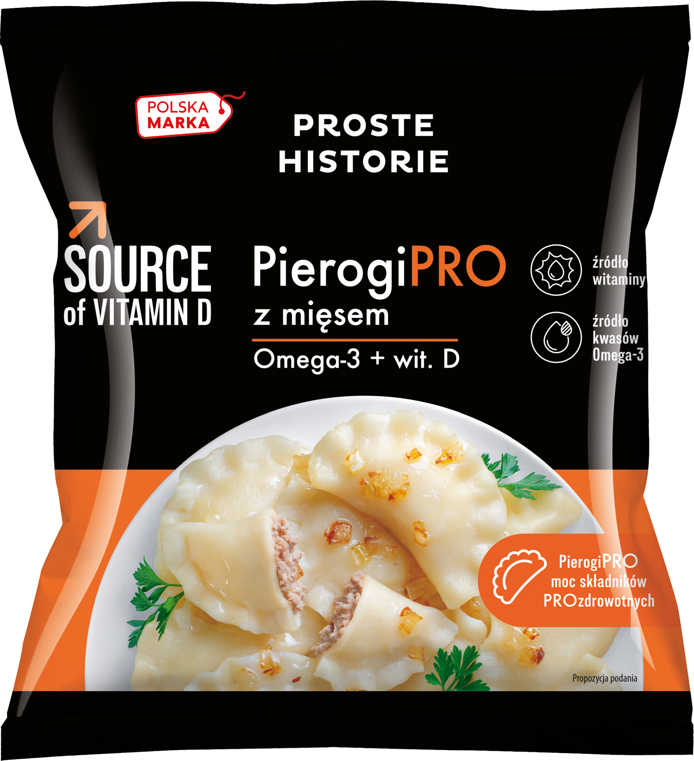 Proste Historie Pierogi Pro Z Mięsem 400G