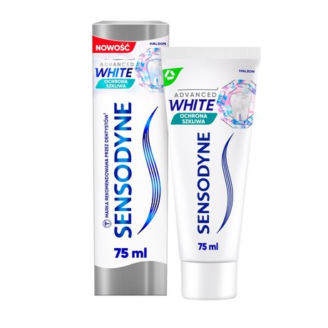 Sensodyne Advanced White Pasta do zębów z fluorkiem 75 ml