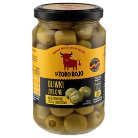 El Toro Rojo Oliwki zielone drylowane nadziewane pastą cytrynową 340 g