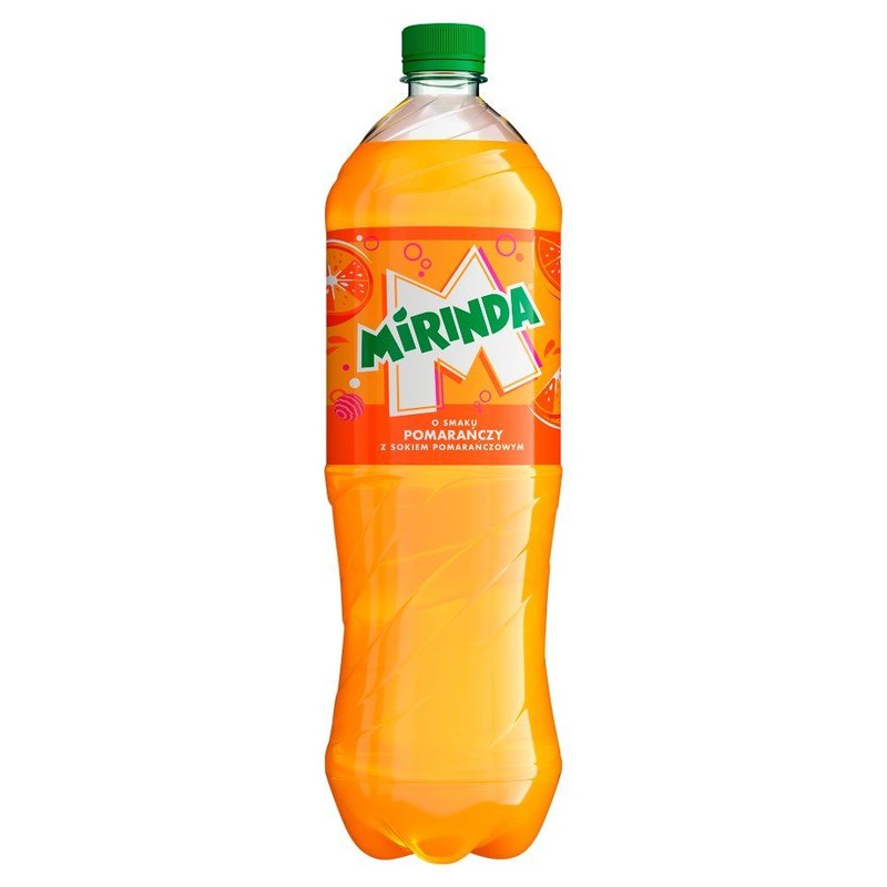Napój gazowany o smaku pomarańczowym Mirinda 1,5 l