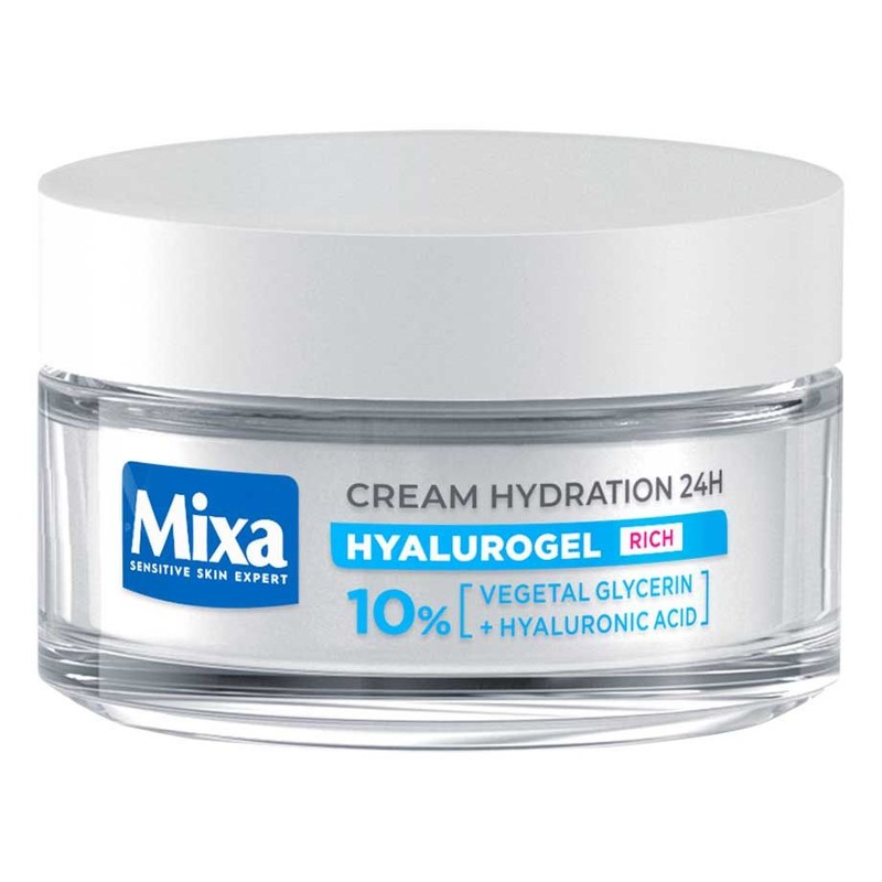 Krem Hyalurogel intensywnie nawilżający Mixa 50 ml